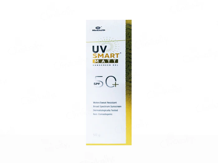 UVSMART MATT 50+ UV Smart Matt Sunscreen Gel SPF 50+ (50gm) - Image 1