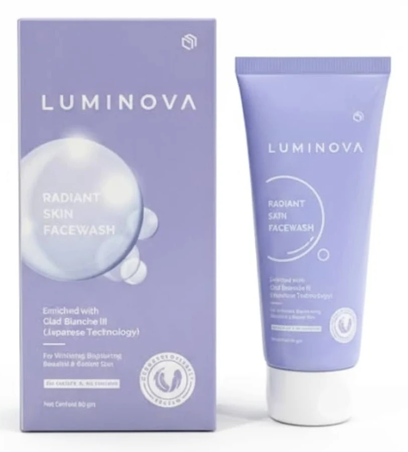 LUMINOVA FACE WASH Luminova Radiant Skin Facewash 60g - Image 1