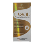 UVSOL Ultra Light Sunscreen Gel SPF 50 PA+++ 50gm